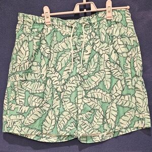 TRUNKS Men's Size XL/TG Multi-Color Tropical Swim Shorts Trunks, Lined